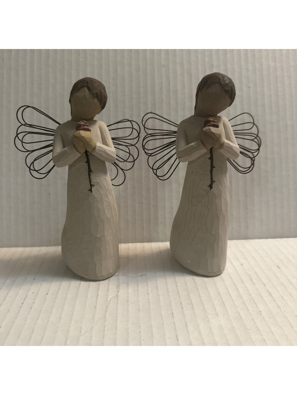 Susan Lordi Demdaco Willow Tree Loving Angel Figurine Rose 2002